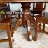 set meja makan ukir mj04