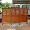 sekat ruangan, sketsel kayu jati ukiran new gebyok selendang