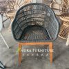 kursi-makan-rope-chair-jati-rotan-kr25-1 Kursi Makan Rope Chair Tali Sepatu Rangka Kayu Jati Minimalis