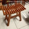 Kursi Stool Unik Dari Kayu Jati, Kursi Kecil Minimalis