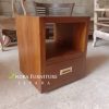 nakas-minimalis-1-laci-nk05-1 Bedside Table, Nakas Minimalis 1 laci, Nakas Samping Dipan Jati