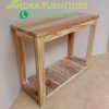 Meja Konsul Minimalis Finishing Rustic Model Nova Klasik