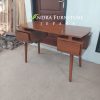 Meja Kantor, Meja Belajar 2 Laci Kayu Jati