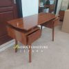 Meja Kantor, Meja Belajar 2 Laci Kayu Jati