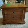 nakas-minimalis-2-laci-kayu-jati-nk10-1 Nakas Minimalis 2 Laci, Bedside Table Kayu Jati