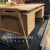 meja kantor kayu jati minimalis modern meja direktur meja manager