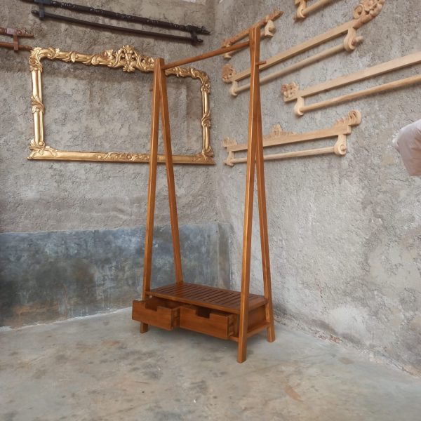 151ccba8-43b5-45e3-92e9-a2e21a41770f Gawangan Baju Plus 2 Laci