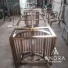 Meja Makan Panjang Jeruji Rangka Stainless Stell.1 Meja Makan Panjang Jeruji Rangka Stainless Stell