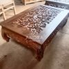 Meja Tamu Klasik Kayu Jati Andra Furniture Ukiran Nutup