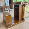 Podium Masjid, Mimbar Masjid Minimalis Ukir Plus Bangku Kayu Jati New