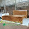 Tempat Tidur Minimalis Kayu Jati, Harga Ekonomis Produk Berkualitas