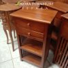 865f8283-e00f-4c88-90e3-9bb683b18fb5 Nakas 2 Laci Penyimpanan Jati, Nakas Minimalis , Bed Side Laci Jati