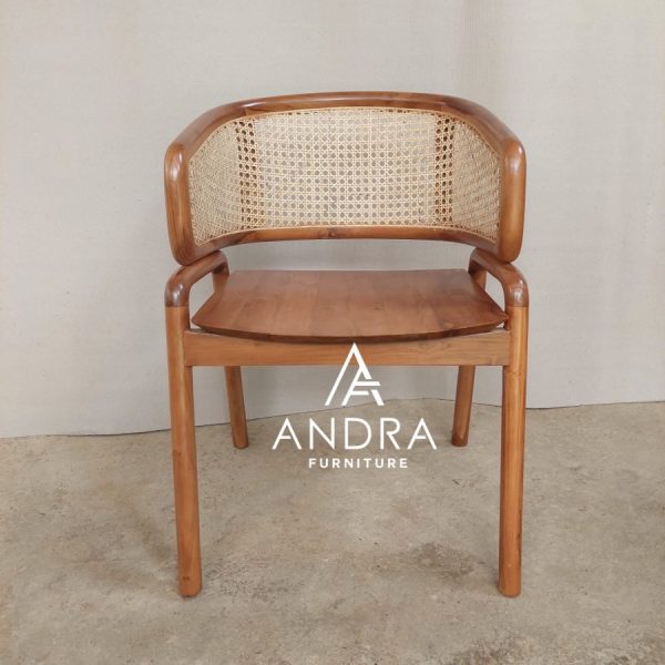 set kursi teras rotan kayu jati 2 kursi 1 meja jati minimalis unik