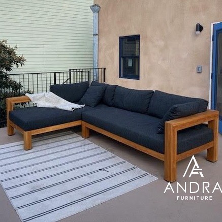 kursi santai rangka kayu jati,bangku teras minimalis jati, kursi tamu