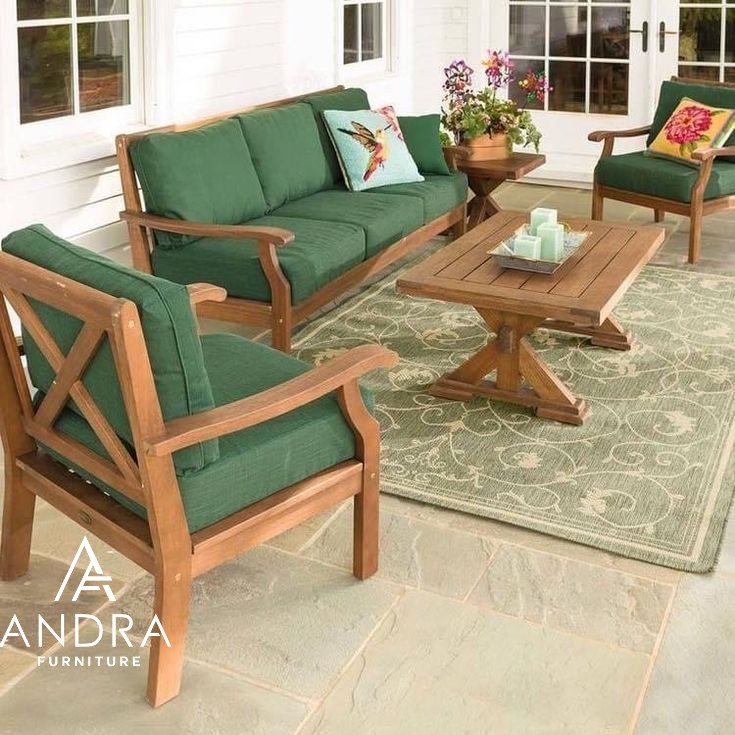 sofa kursi teras klasik style rangka kayu jati, kursi teras garden