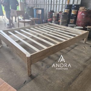 Dipan Jati Rustic White Wash – Sentuhan Elegan Alami