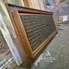 Kaligrafi Surat Yasin Ukir Kayu Jati produk jepara