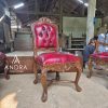 Kursi Makan Ukir Mewah Kayu Jati Premium