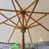 Meja Bangku Taman Payung Garden Table Set Kayu Jati