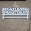Gantungan Kain Dinding Ukir Putih Elegant Untuk Display Batik & Kain Premium