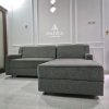 Set Sofa Sudut Minimalis Rangka Kayu Solid Andra Furniture