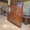 Partisi Penyekat Ruangan Kayu Jati Minimalis Custom