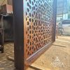 Partisi Penyekat Ruangan Kayu Jati Minimalis Custom