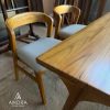 SET Meja Makan Kayu Jati Custom Estetik Elegan