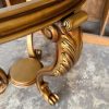 Rangka Meja Round Table Meja Foyer Kaki Lengkung 3 Kaki Finishing Gold Antik4 Rangka Meja Round Table Meja Foyer Kaki Lengkung 3 Kaki Finishing Gold Antik
