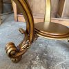 Rangka Meja Round Table Meja Foyer Kaki Lengkung 3 Kaki Finishing Gold Antik5 Rangka Meja Round Table Meja Foyer Kaki Lengkung 3 Kaki Finishing Gold Antik