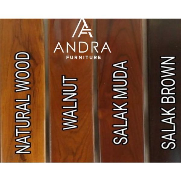Meja kantor kayu jati model laci, meja direktur, meja manager