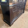 Almari Pajangan 3 Pintu Modern Minimalis Kayu Jati 