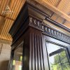 Almari Pajangan 3 Pintu Modern Minimalis Kayu Jati 