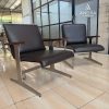 Kursi Kantor Mewah Kaki Stainless with armrest