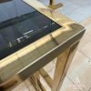 Nesting Table Rangka Stainless Gold  Elegan dan Modern 