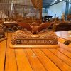 Papan Nama Ukiran Garuda Eksklusif Kayu Jati Premium