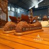 Papan Nama Ukiran Garuda Eksklusif Kayu Jati Premium