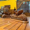 Papan Nama Ukiran Garuda Eksklusif Kayu Jati Premium