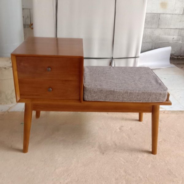 Sofa telepon, meja telepon minimalis sofa santai bangku kayu jati 5 Sofa telepon, meja telepon minimalis sofa santai bangku kayu jati