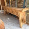 Console Table Kayu Jati Lawasan Natural Rustic