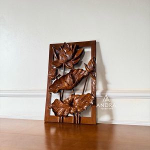 Papan Hias Ukir Kayu Jati Andra Furniture